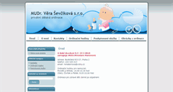 Desktop Screenshot of detska-ordinace.cz